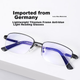 Очки для чтения Mr.PuTian титановая оправа +1.00 - изображение 5
