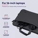 Сумка для ноутбука Trust Bologna 16" Black (TR24447) - изображение 8