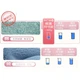 Набор банных и лицевых полотенец UCHINO Soft Cotton Cloud, мягкий, впитывающий, из чистого хлопка, сине-зеленый, + мешок для белья. - изображение 2