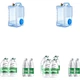 Контейнер для чистой воды BJ Pure Water, ведро для минеральной воды из пищевого поликарбоната, емкость для питьевой воды для самостоятельных поездок, портативный квадратный контейнер большой емкости для использования на открытом воздухе с краном, 22 л - изображение 2