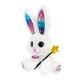 Интерактивный плюшевый кролик Magic Rabbit с волшебной палочкой и светящимися ушками 30см со светом и звуком C2202 - изображение 2