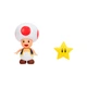 Ігрова фігурка з артикуляцією SUPER MARIO - ТОАД (10 cm, з аксес.) - изображение 2
