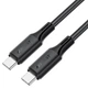 Data - Кабель ACEFAST C17-03 Type-C - Type-C 3A 1.2m 60W, Black - изображение 1