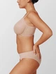 Згладжуючий бюстгальтер з повним покриттям Thirdlove ComfortStretch Smoothing Full Coverage Bra - 90E - Бежевий - изображение 4