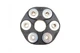 Муфта кардана эластичная MB E-class (W210/W124) (41x129x24) (внутри OE) (к-кт) 0141522103/HD , Meyle - изображение 4
