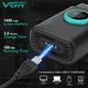 Электробритва-шейвер VGR V-377 с регулировкой мощности и LED-дисплеем, аккумуляторная бритва с двойным лезвием (Черная) - изображение 3