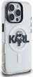 Etui plecki Karl Lagerfeld IML Karl Sketch Logo MagSafe do Apple iPhone 16 Pro Transparent (KLHMP16LHGKIGKBT) - obraz 4