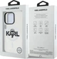 Etui plecki Karl Lagerfeld IML Karl Sketch Logo MagSafe do Apple iPhone 16 Pro Transparent (KLHMP16LHGKIGKBT) - obraz 8