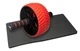 Ролик для преса Power System PS-4107 Full Grip AB Red з килимком червоно-чорний (4107RD-0) - изображение 4
