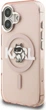 Etui plecki Karl Lagerfeld IML Choupette Sketch Logo MagSafe do Apple iPhone 16 Pink (KLHMP16SHGCHGKBP) - obraz 2