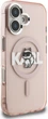 Etui plecki Karl Lagerfeld IML Choupette Sketch Logo MagSafe do Apple iPhone 16 Pink (KLHMP16SHGCHGKBP) - obraz 4