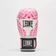 Боксерські рукавиці Leone GN329 Haka білі/рожеві 10 унцій (GN329_White/Pink_10oz) - изображение 2