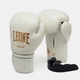 Боксерские перчатки Leone GN059W White/Gold 16 унций (капу в комплекте) - изображение 1