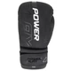 Боксерські рукавиці PowerPlay 3024 Ultra Mat чорні/білі 16 унцій (PP_3024_16oz_Bl/White) - изображение 2