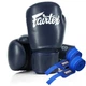 Боксерские перчатки Fairtex BGV27 Blue 12 унций (бинты в комплекте) - изображение 1