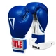 Боксерские перчатки TITLE Classic Pro Style 3.0 Blue/White 14 oz (капа в комплекте) - изображение 1