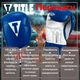 Боксерские перчатки TITLE Classic Pro Style 3.0 Blue/White 14 oz (капа в комплекте) - изображение 3