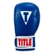 Боксерские перчатки TITLE Classic Pro Style 3.0 Blue/White 14 oz (капа в комплекте) - изображение 6