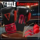 Боксерские перчатки TITLE Boxing All Heart Bag Gloves 2.0 Black/Red 12 oz (бинты 4м. в комплекте) - изображение 2