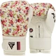 Боксерские перчатки RDX FL-6 WHITE-10 унций (капа в комплекте) - изображение 2