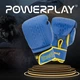 Боксерські рукавиці PowerPlay 3021 Ukraine сині/жовті 10 унцій (PP_3021_10oz_Blue-Yellow) - изображение 2