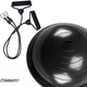  Балансувальна платформа BOSU Ball EasyFit 60 см босу з насосом з ніжками  Чорна (56003821) - зображення 2