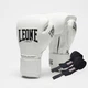 Боксерские перчатки Leone GN111 THE GREATEST White 16 унций (бинты 4 м. в комплекте) - изображение 1