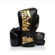 Боксерские перчатки Fairtex BGVG1 Black 16 унций (бинты в комплекте) - изображение 5
