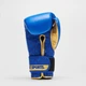 Боксерские перчатки Leone GN220 DNA Blue 16 унций (бинты 4 м. в комплекте) - изображение 5