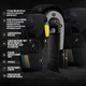 Боксерські рукавиці PowerPlay 3021 Ukraine чорні 16 унцій (PP_3021_16oz_Black) - зображення 8
