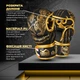 Рукавиці для MMA Phantom Muay Thai золотисті S/M (PHMMAG2939-SM) - изображение 5