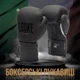 Боксерские перчатки Leone GN059 Black/White 10 унций (капу в комплекте) - изображение 2