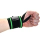 Кистевые бинты MadMax MFA-298 Wrist Wraps 18" черно-зеленые (MFA-298-U) - изображение 8