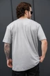 Чоловіча Бавовняна Оверсайз Футболка Without Greatest L/XL Light Gray - зображення 3
