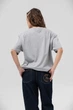 Жіноча Бавовняна Оверсайз Футболка Without Greatest L/XL Light Gray - зображення 4
