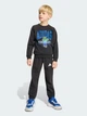 Детский спортивный костюм (свитшот + штаны) Adidas KH3194 104 см Black (4069996696532) - изображение 1