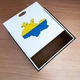 Подарунковий патріотичний бокс для пакування солодощів цукерок та м'яких іграшок для дівчини або хлопця (к-14) - зображення 3