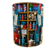 Кружка (чашка) з принтом Barber Organizer – Professional Organizer Collection | Подарунок барберу, перукарю | Керамічна 330 мл(чорна ручка) - зображення 6