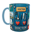 Кружка (чашка) з принтом Doctor Organizer – Professional Organizer Collection | Подарунок лікарю, медику, медичному працівнику | Керамічна 330 мл(блакитна ручка) - зображення 4