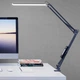 Настільна світлодіодна LED лампа з функцією роботи від Power Bank X-LED 20 Вт чорна - зображення 6