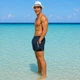 Мужские шорты для плавания 2-в-1 AQUA MOTION с внутренними тайтсами и эластичным поясом (5XL, синий) - изображение 4