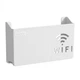 Поличка органайзер для Wi-Fi роутера настінний бокс тримач Router Storage Box White - изображение 2