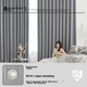 Шторы Jinchan Blackout звукоизоляционные серые 270x250 - изображение 2