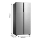 Холодильник MIDEA MDRS619FIE46 - зображення 3