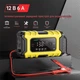Зарядное устройство автомобильное Foxsur FBC1206D 12V/6А Автоматическое импульсное с функцией восстановления Yellow (19431) - изображение 1