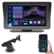 7-дюймовый сенсорный автомобильный мультимедийный монитор IPS 1024x600 с беспроводным CarPlay и Android Auto Bluetooth для звонков FM USB AUX питание Type-C от прикуривателя - изображение 9