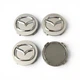 Колпачки (заглушки) в диски Mazda, серые 56\52мм BS1A-3719X - изображение 1