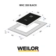 Поверхня склокерамічна Domino WEILOR WHC 335 BLACK - изображение 2