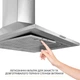Витяжка купольна WEILOR WK 65 SS - изображение 5