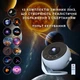 Проектор зоряного неба Глобус Pro з обертанням 13 змінних слайдів 15 мелодій білого шуму для сну + Bluetooth (1253-02) - зображення 1